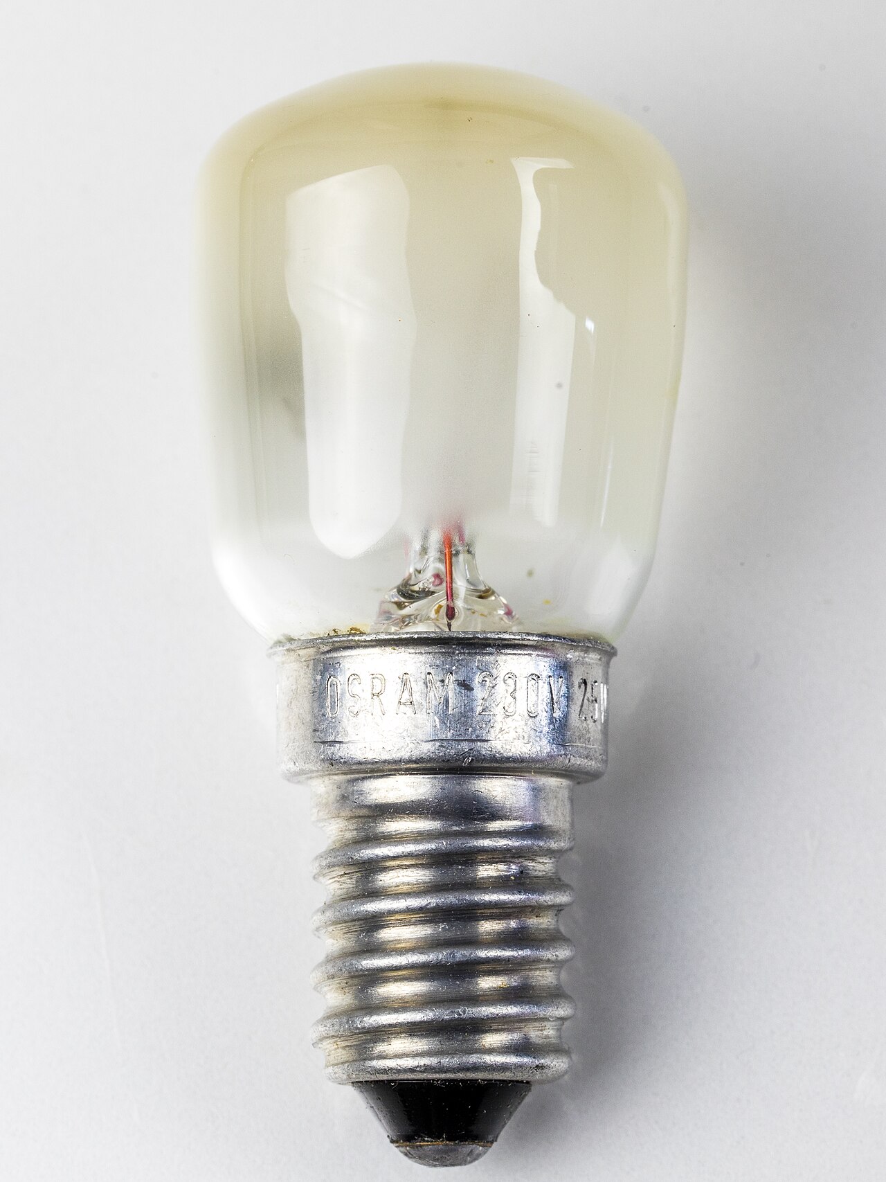 Osram 230-volt 25-watt E14 oven lamp