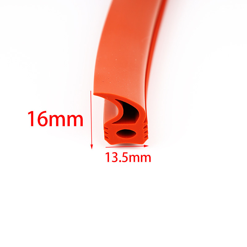 Supplied silicone door gasket sample, profile example 1