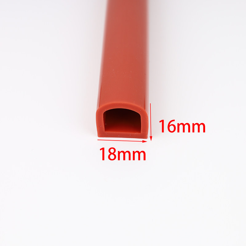 Supplied silicone door gasket sample, profile example 3