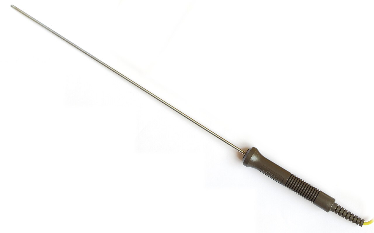 Type K thermocouple temperature probe